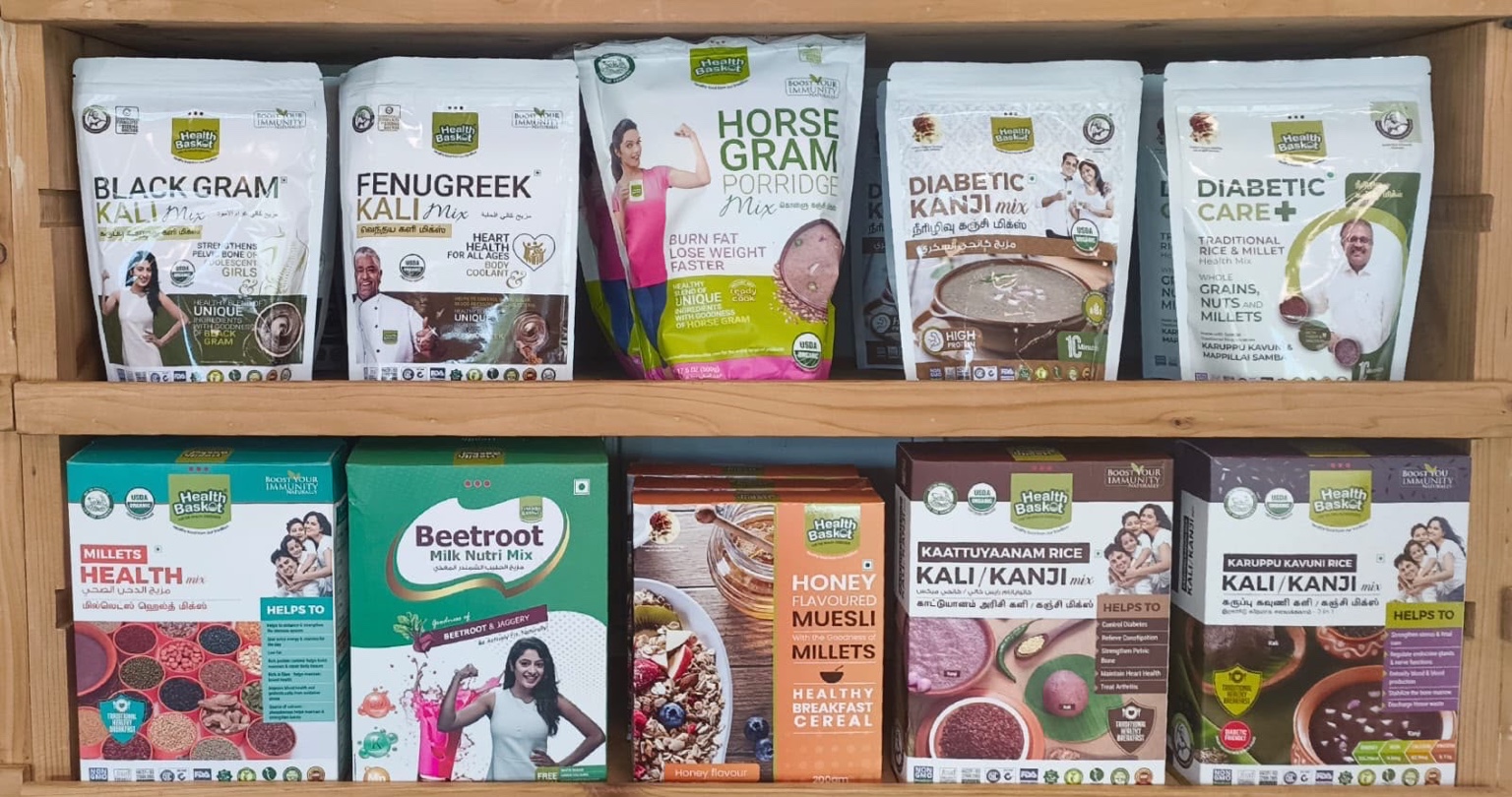 Organic grocery and health products at QFarmers